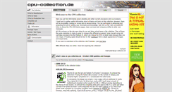Desktop Screenshot of cpu-collection.de